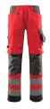 Mascot Veiligheid Werkbroek Kendal 15579-860 hi-vis rood-donkerantraciet